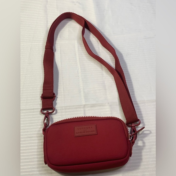 Sephora Handbags - Sephora x Dagne Dover Mara Phone Sling Crossbody Bag burgundy color. NEW
